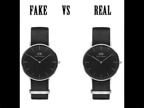 daniel wellington watch fake vs real|daniel wellington watches true.